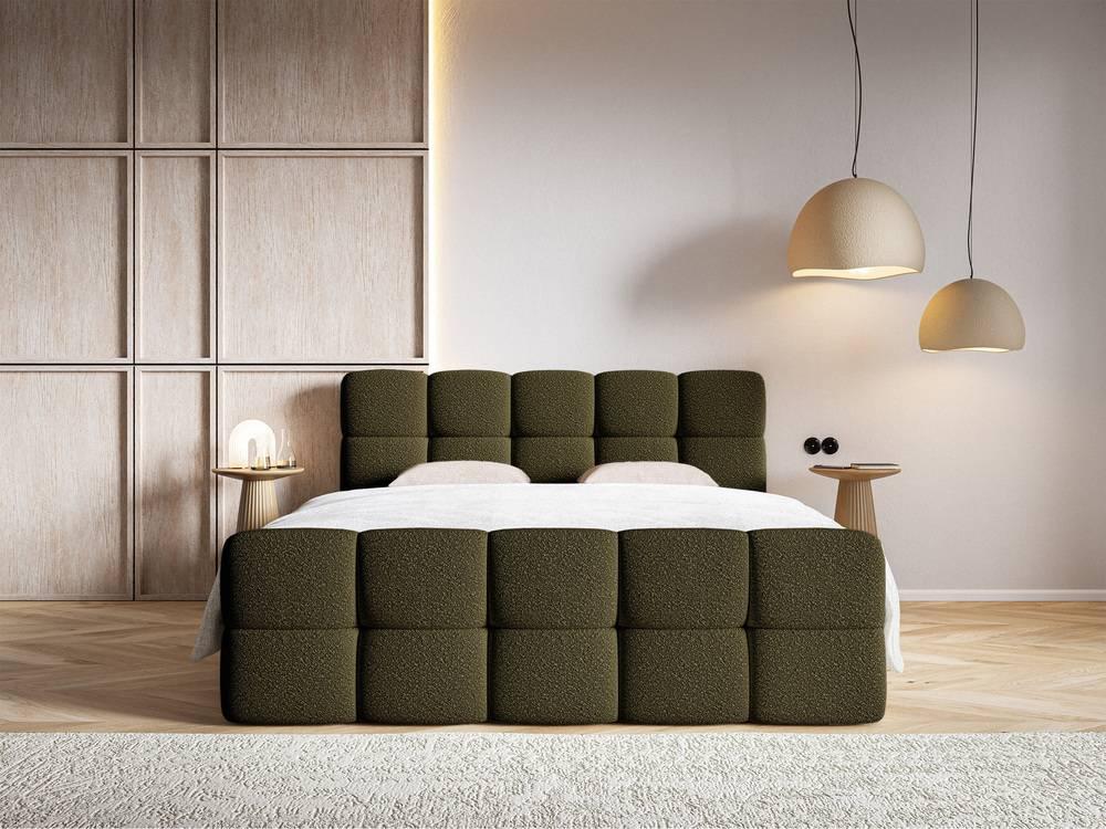 Chloe boxspring bouclé met opbergruimte 160 x 200cm