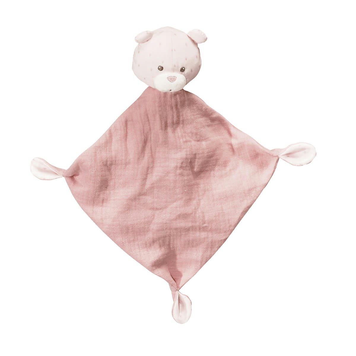 LILY - Doudou mouchoir en coton