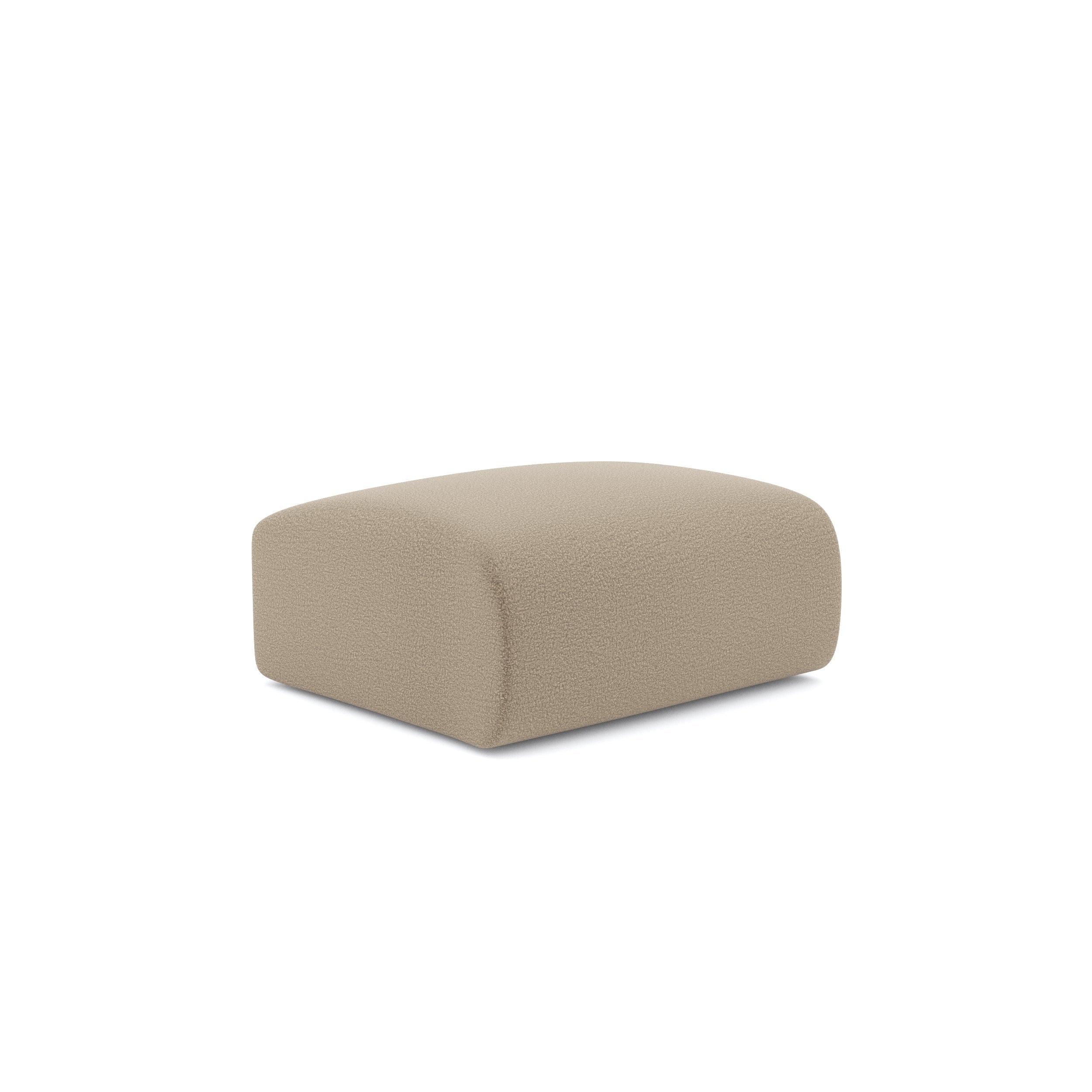 Sia Home - Poef MYRA - bouclette stof mol 75cm