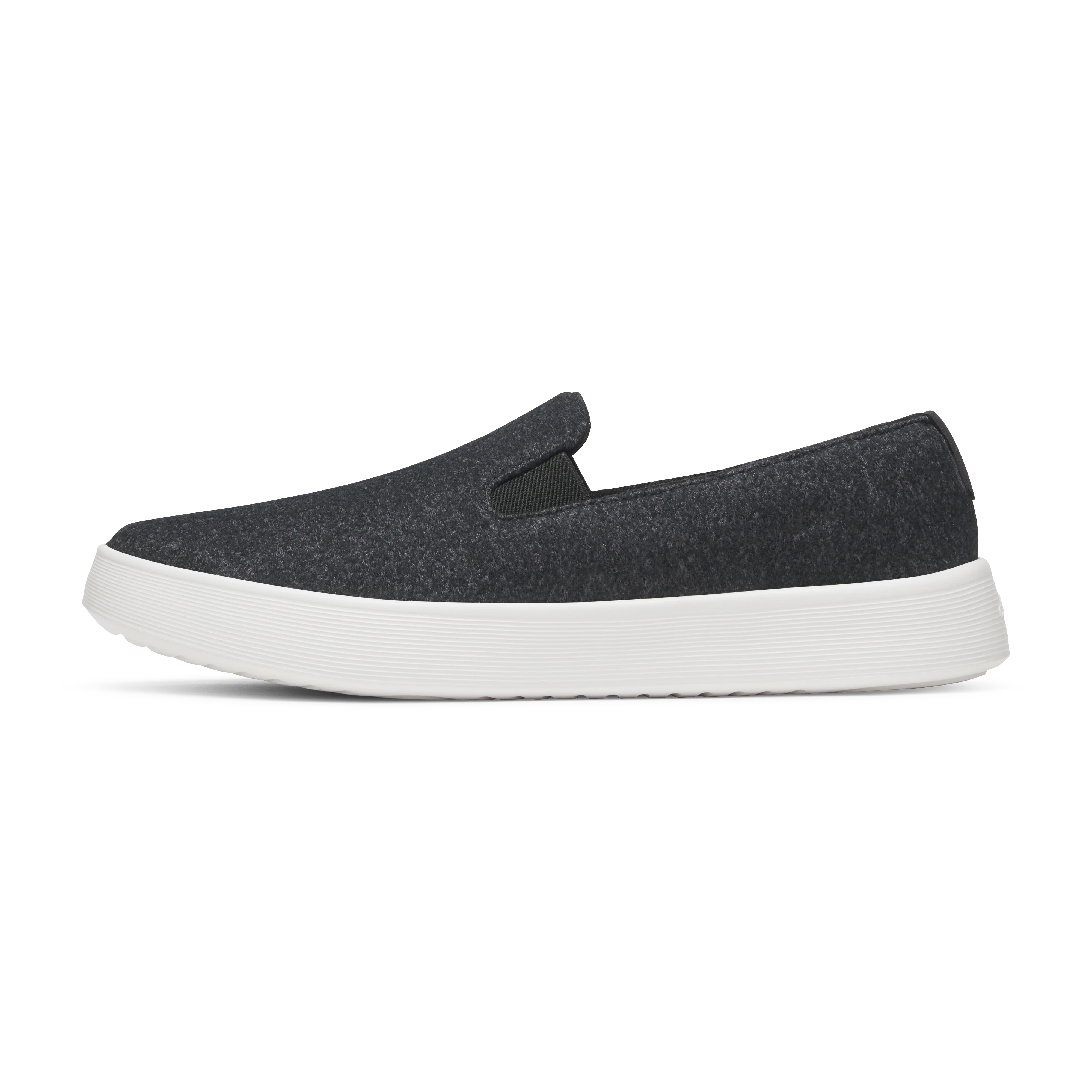 Women's Wool Cruiser Slip On - Natural Black (Blizzard Sole)