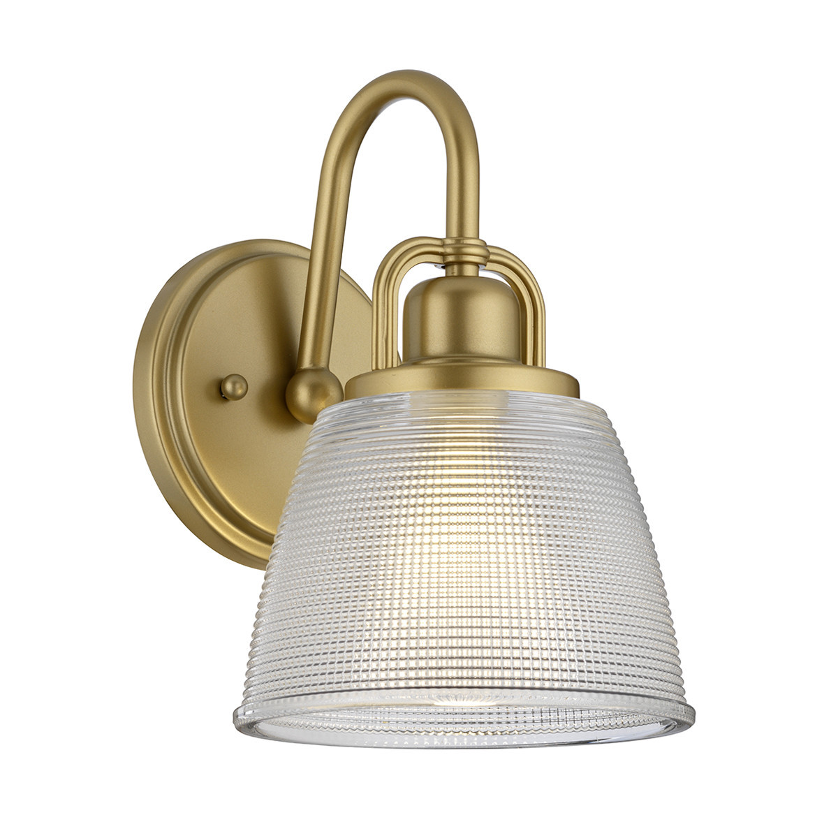 Kinkiet naturalny mosiądz Dublin 1xG9x3W wym:24,6x16,5x20cm IP44 Quoizel