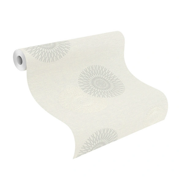 Vliestapete »Tapetenwechsel«, 10,05x0,53 m uni weiss