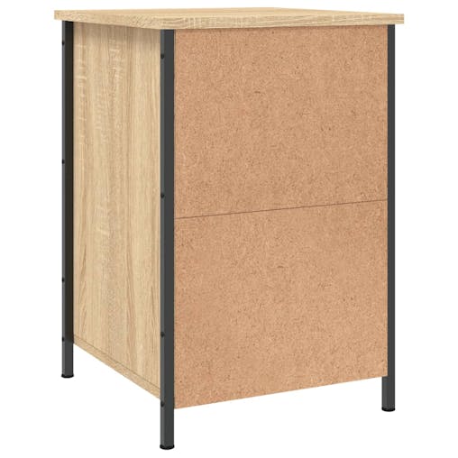 NNEVL Bedside Cabinets 2 pcs Sonoma Oak 40x42x60 cm Engineered Wood