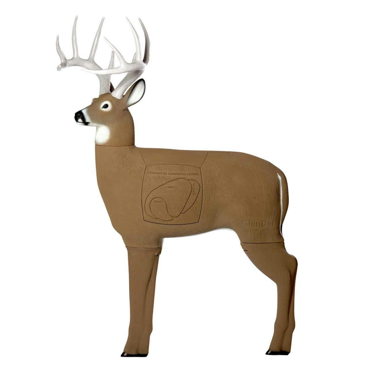 FeraDyne GlenDel® Buck Target with 4-Sided Insert
