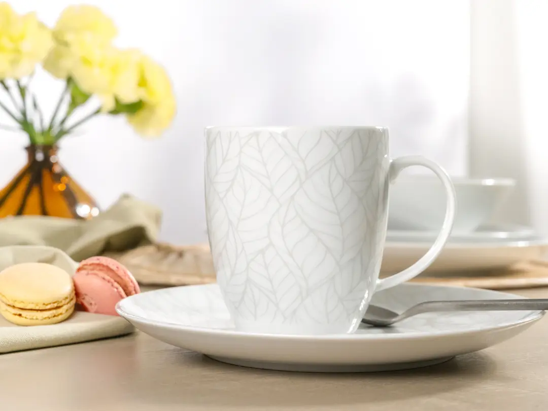 Geschirrset 16-teilig Home Blätter
