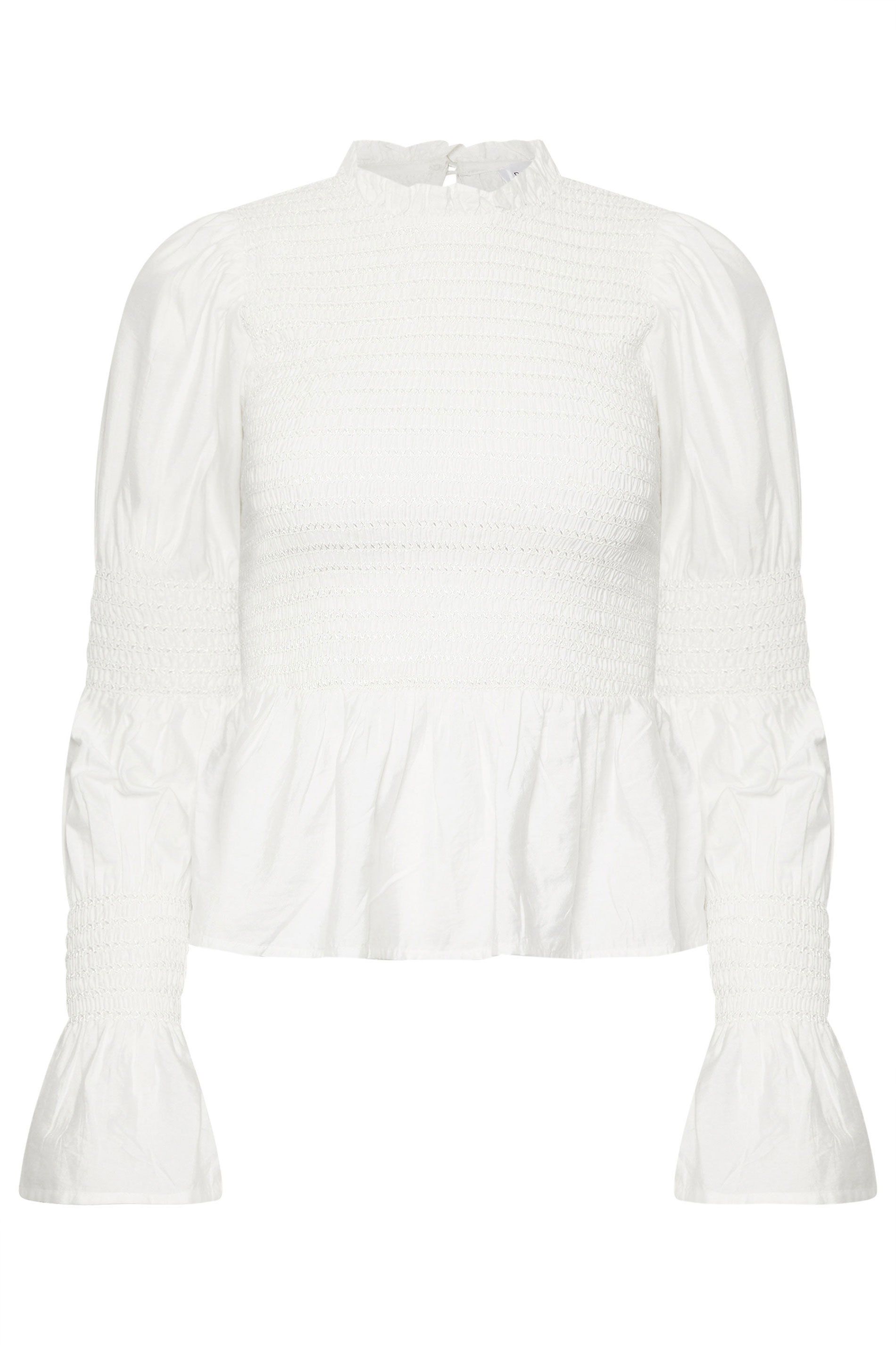 PixieGirl Petite Shirred Smock Top