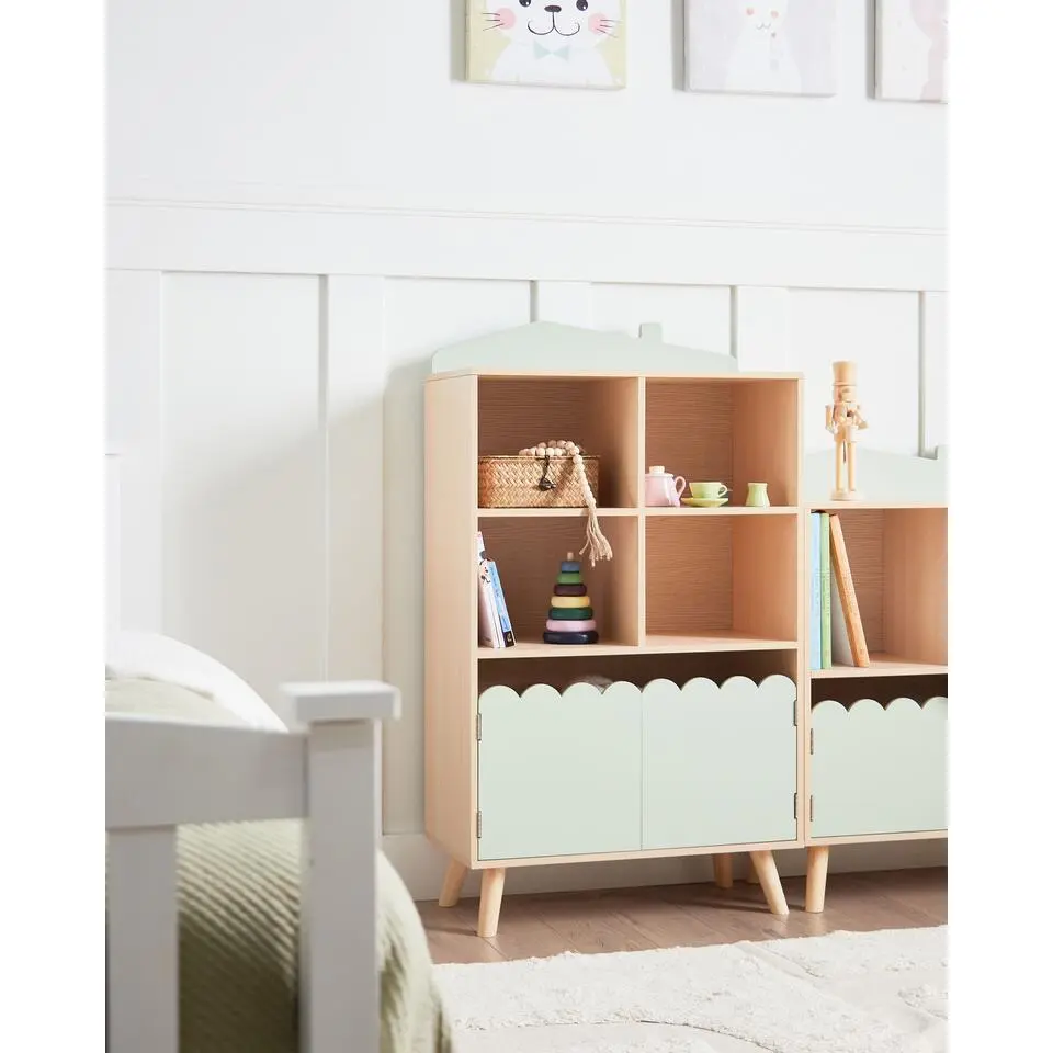 LACKEY - Boekenkast 2 lagen - Lichthout - MDF