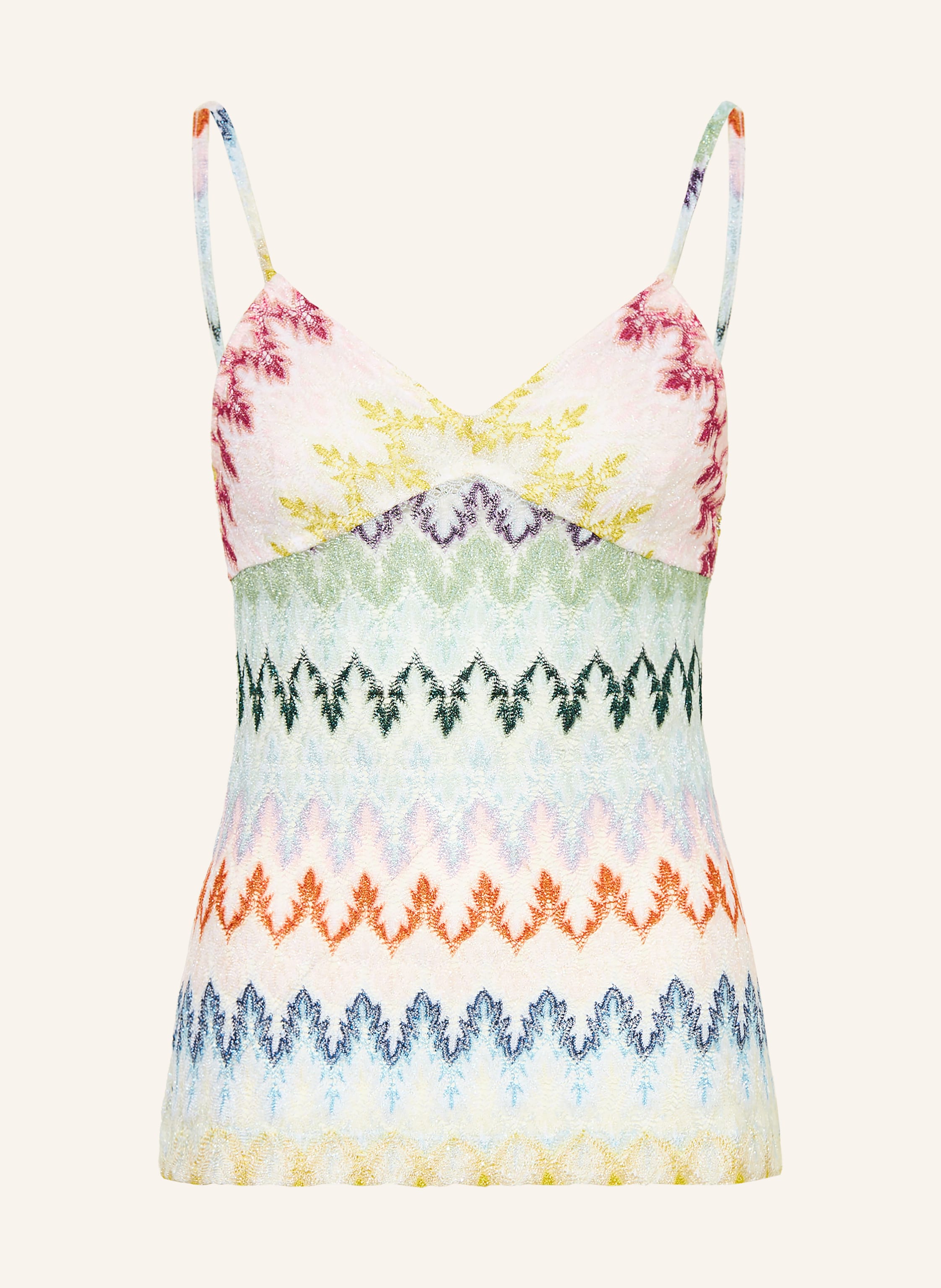 MISSONI Stricktop mit Glitzergarn