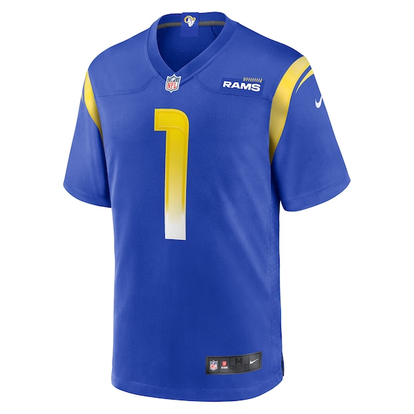 Jared Verse Los Angeles Rams Nike 2024 NFL Draft First Round Pick Player Game Jersey - Royal