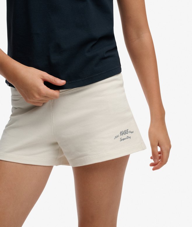 Athletic Essentials Jersey Script Shorts