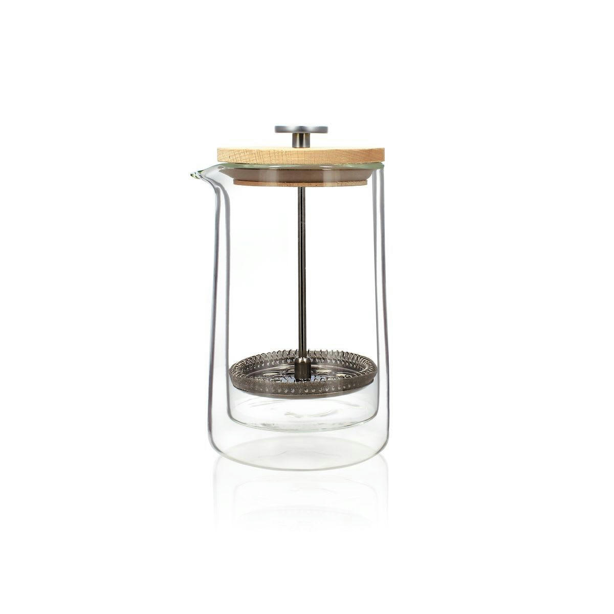 OCTAVE - Cafetière à piston en verre double paroi 500ml