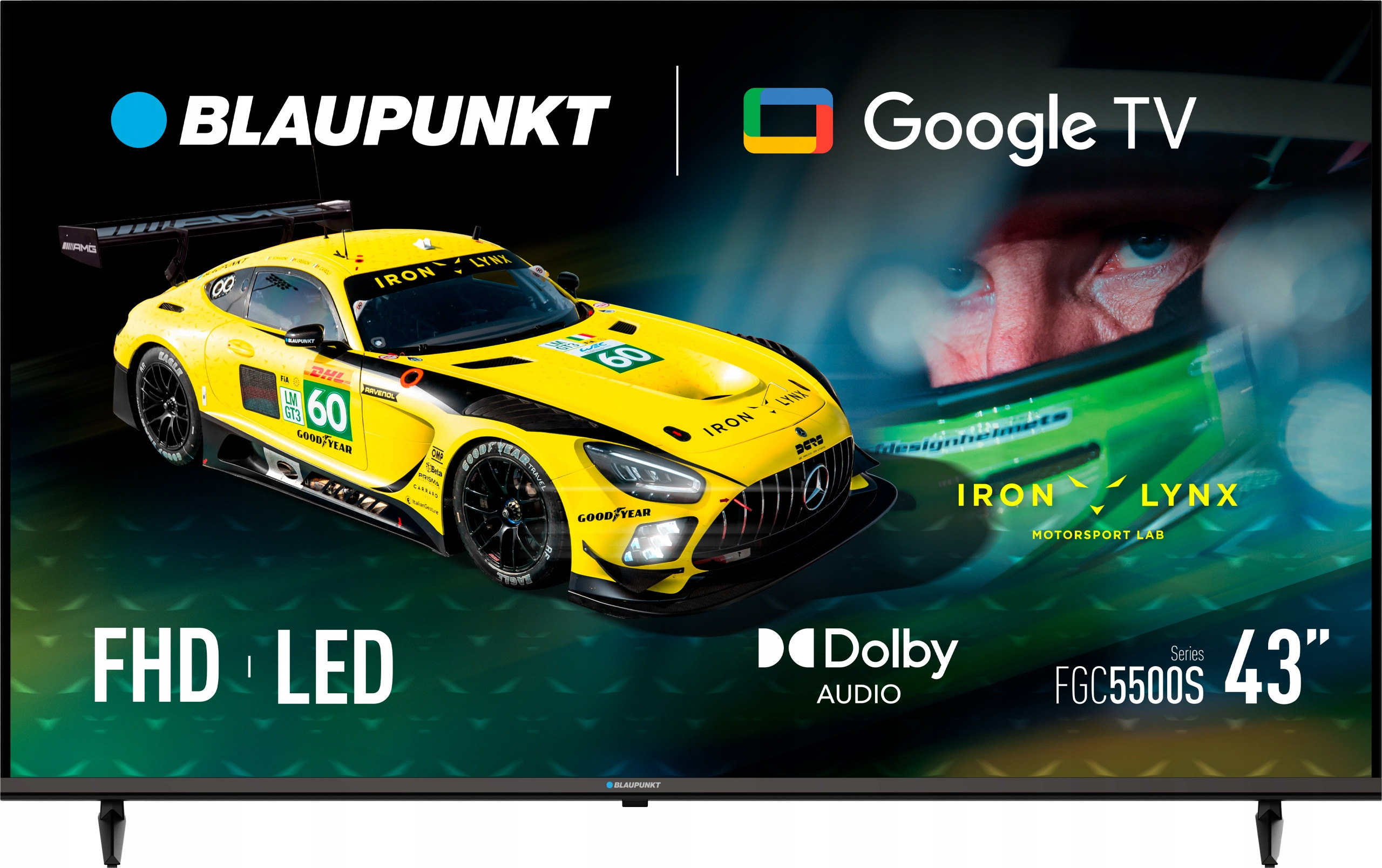 Blaupunkt 43FGC5500S -Smart TV Google TV Full HD Bluetooth WiFi Dolby Audio