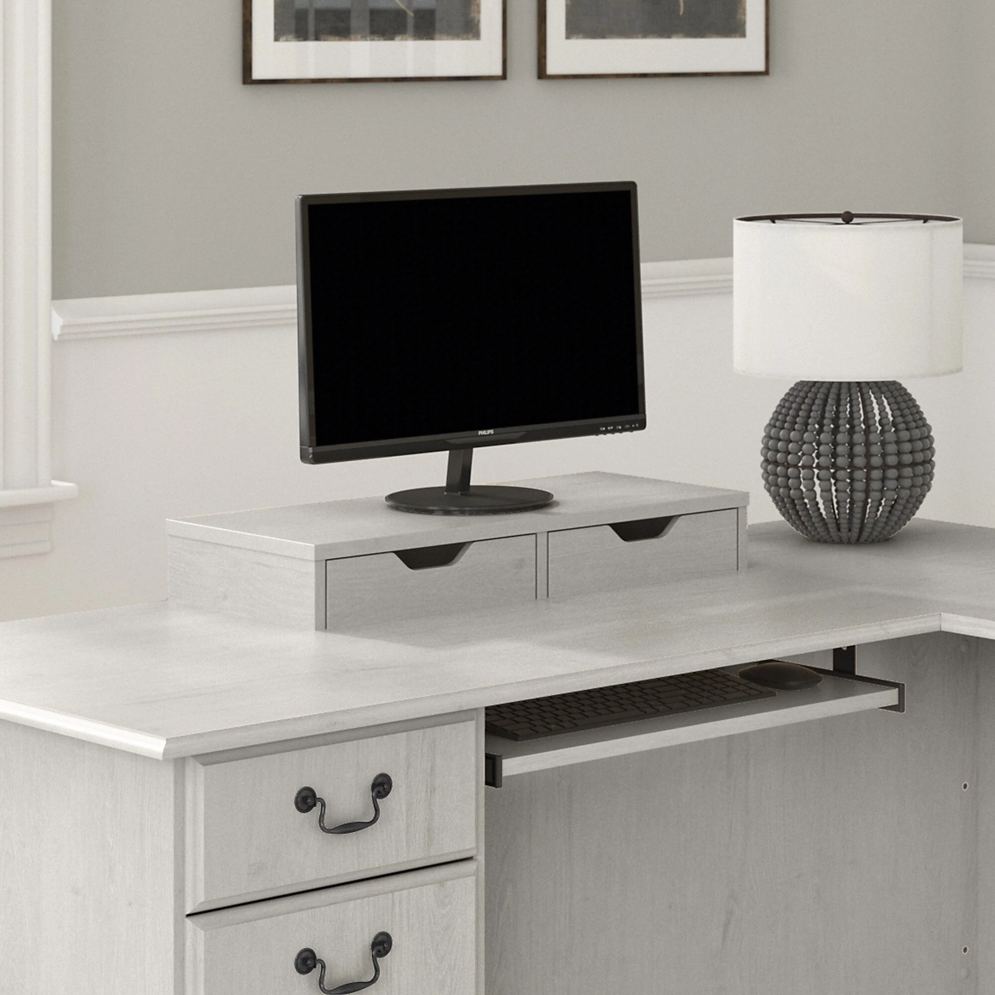 Saratoga Desktop Organizer with Drawers by Bush Furniture