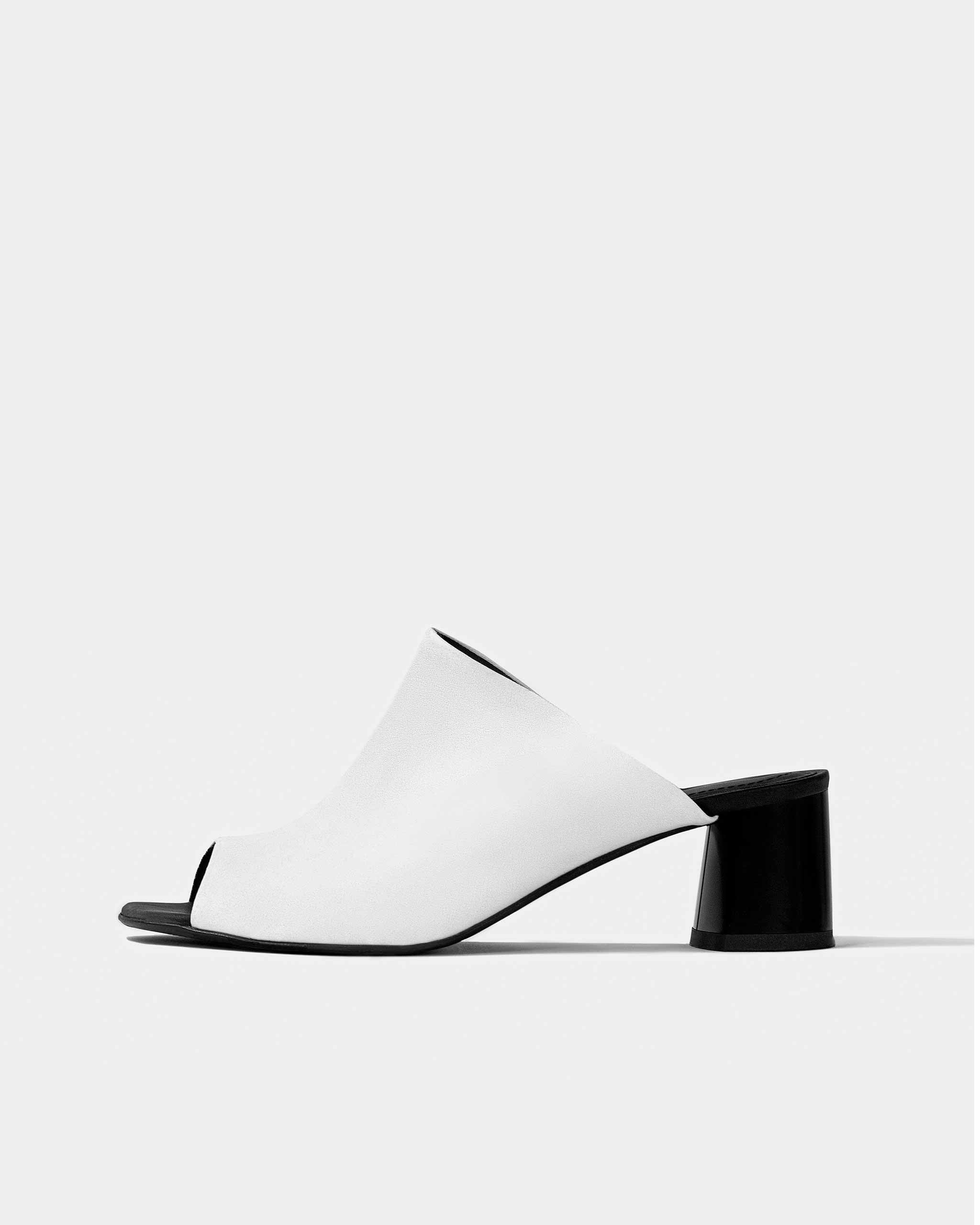 BOHEMA - Uptown White Buty, ze skóry roślinnej, polska rodzinna marka - outlet