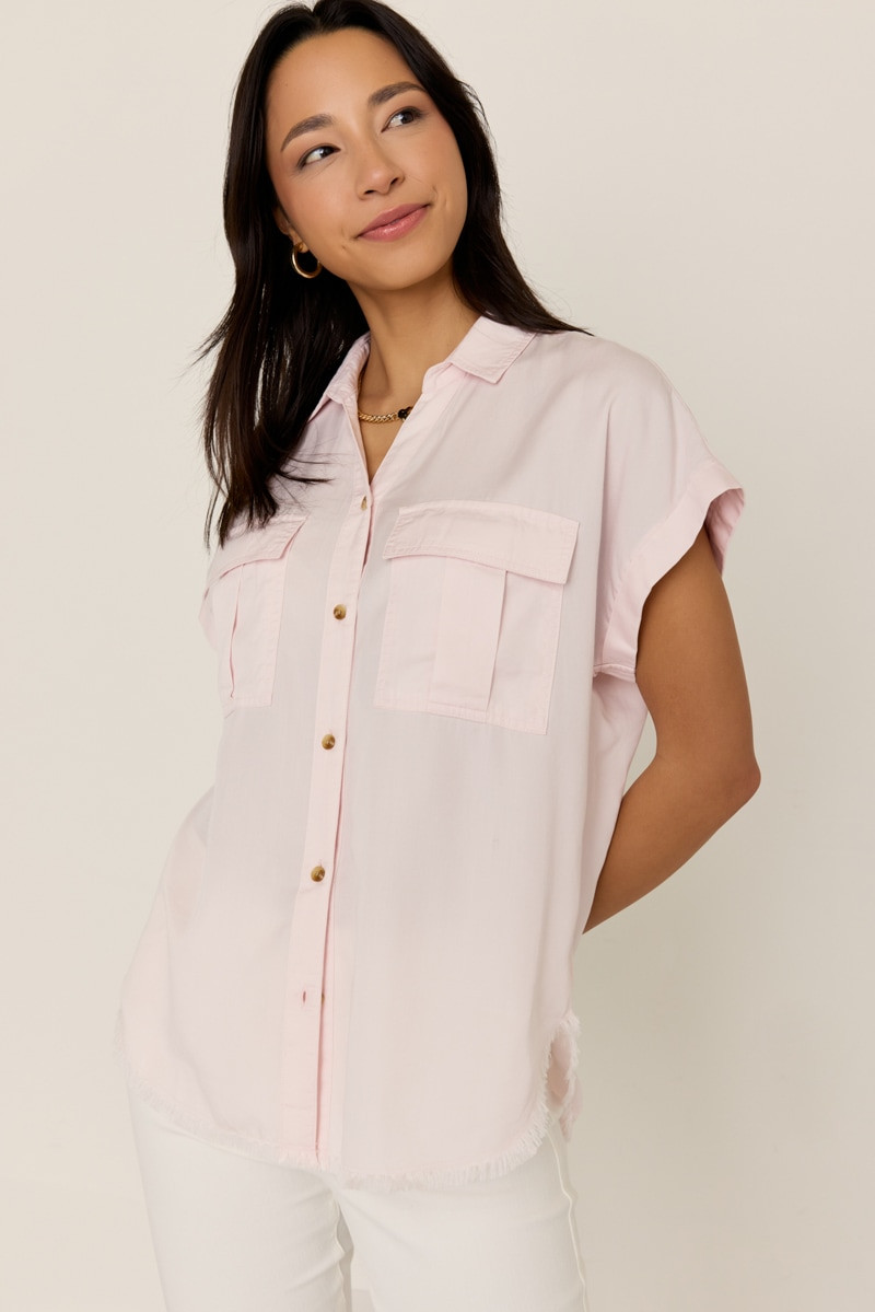 Sarah Button Down Top