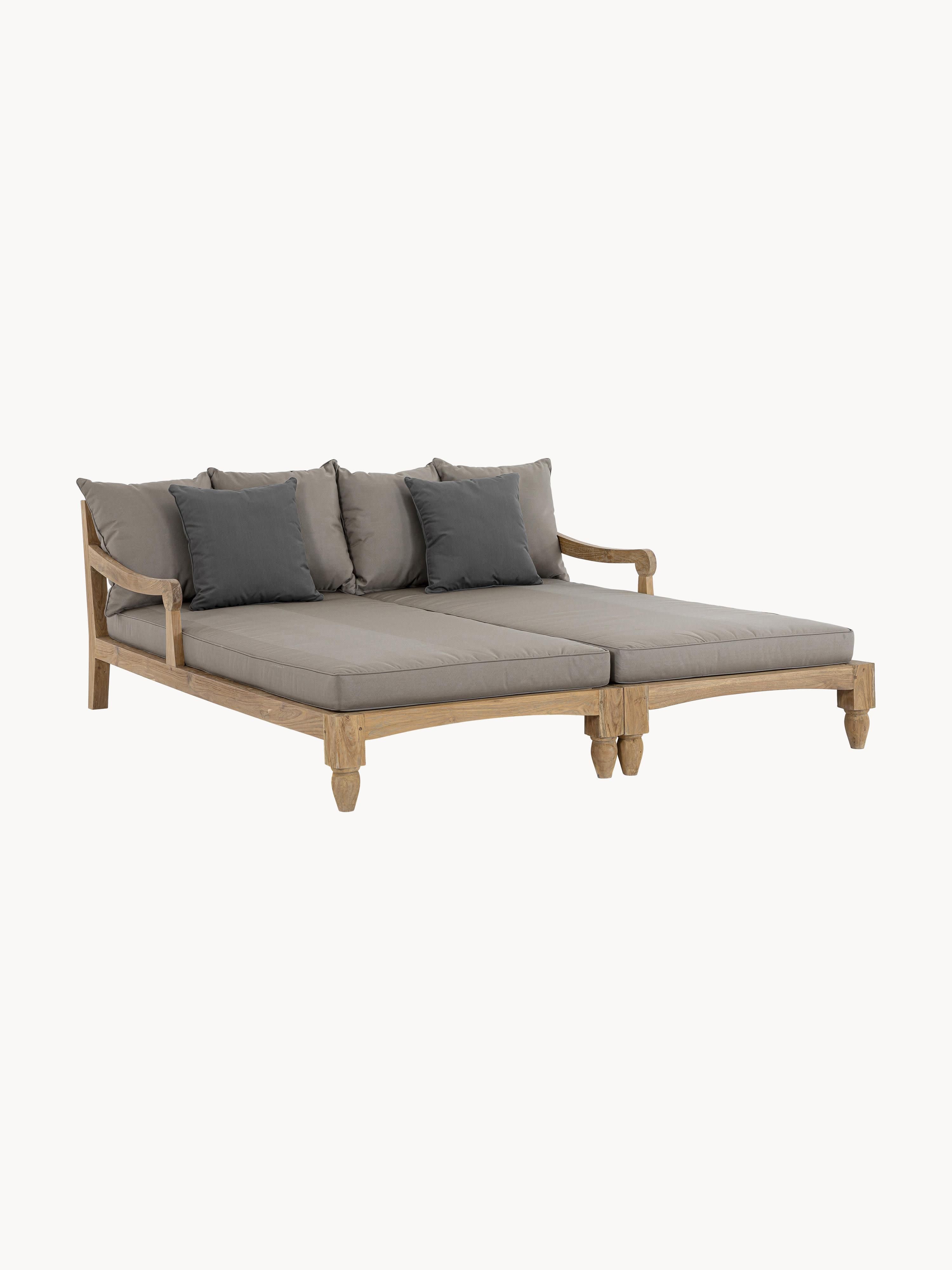 Gartenliegen Bali, 2er-Set