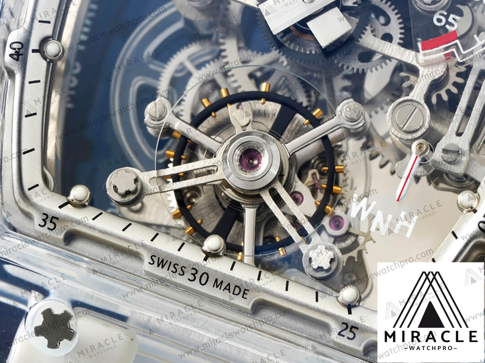 Replica Watch-RICHARD MILLE-ref.RM 56-01-Elite Clone-50.50mmX42.70mm