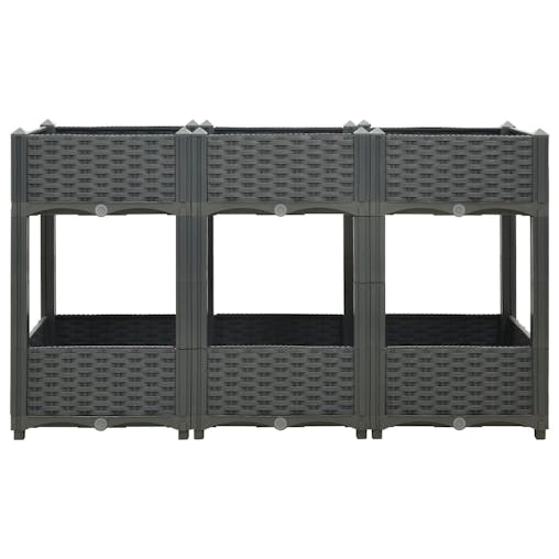 NNEVL Raised Bed 120x40x71 cm Polypropylene