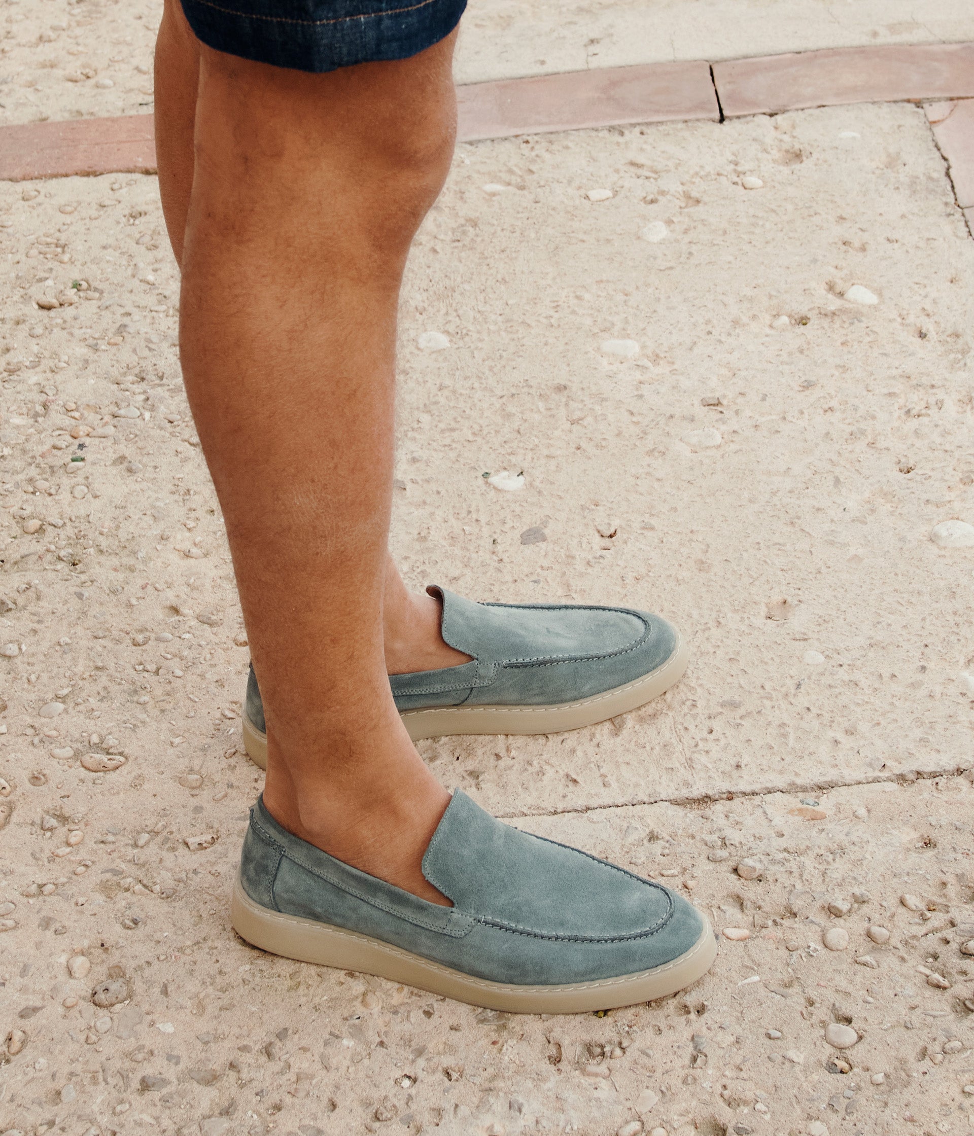 Mocassin Tibault bleu