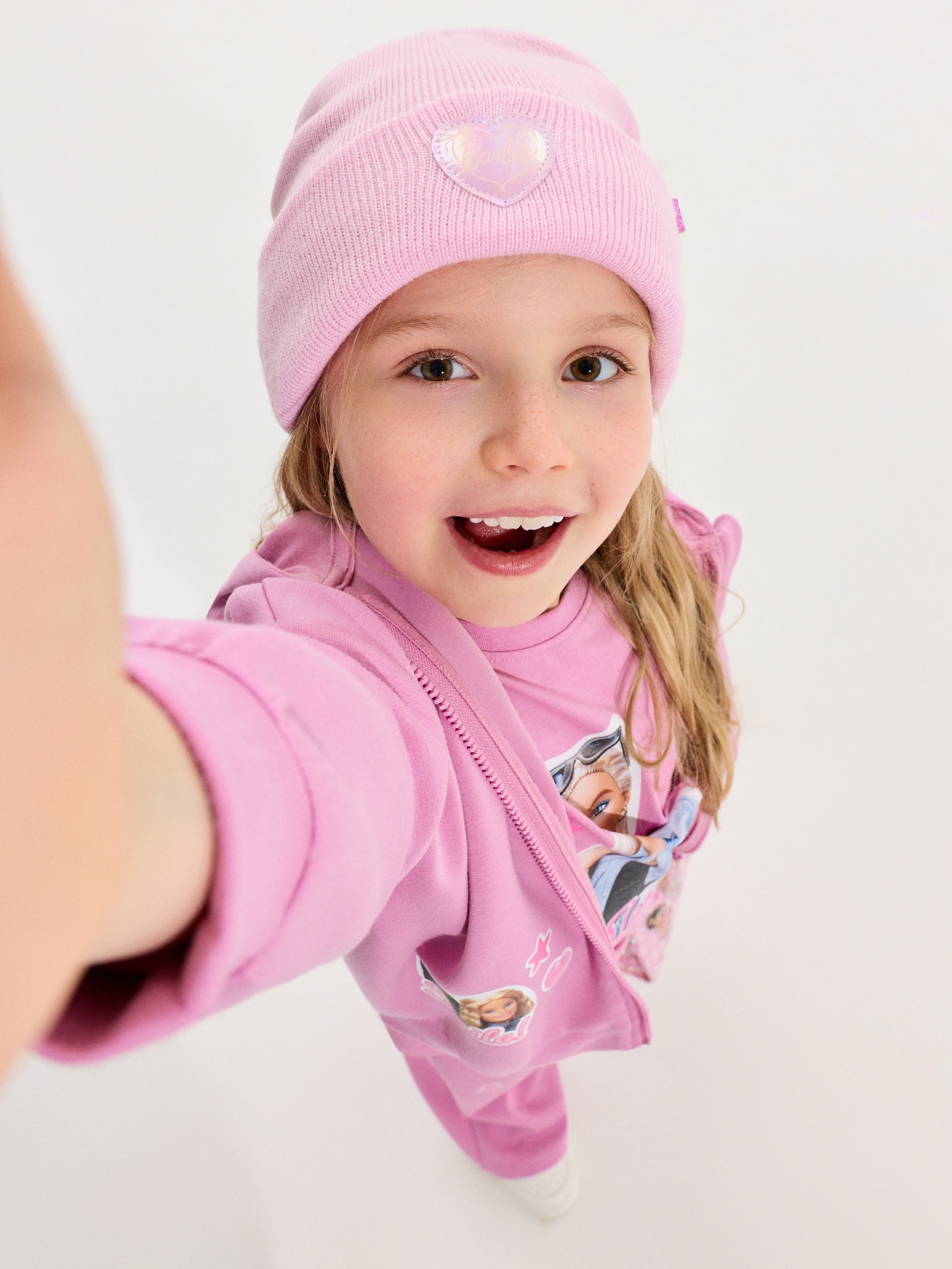 Rozpinana bluza z kapturem Barbie Active