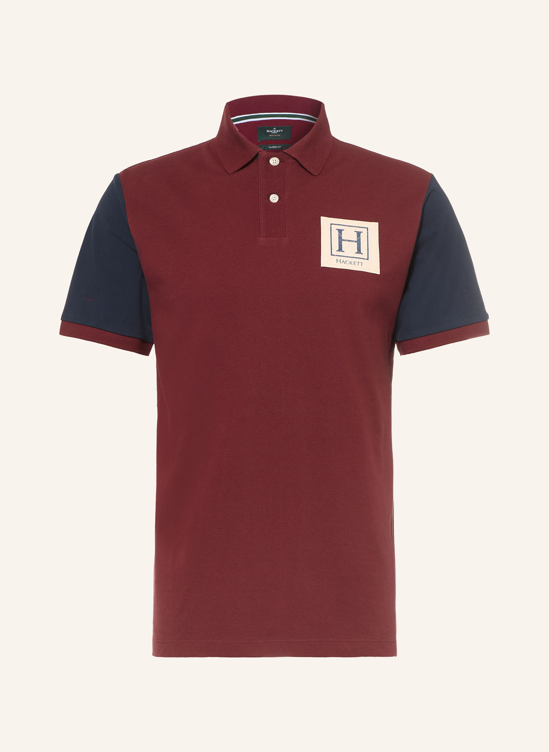 HACKETT LONDON Piqué-Poloshirt HERITAGE