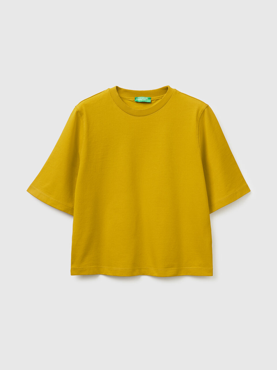 100% cotton boxy fit t-shirt