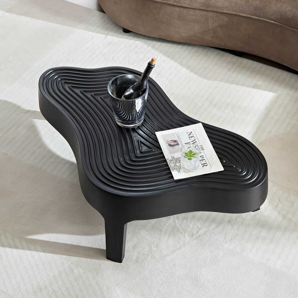 Cloud Black Coffee Table