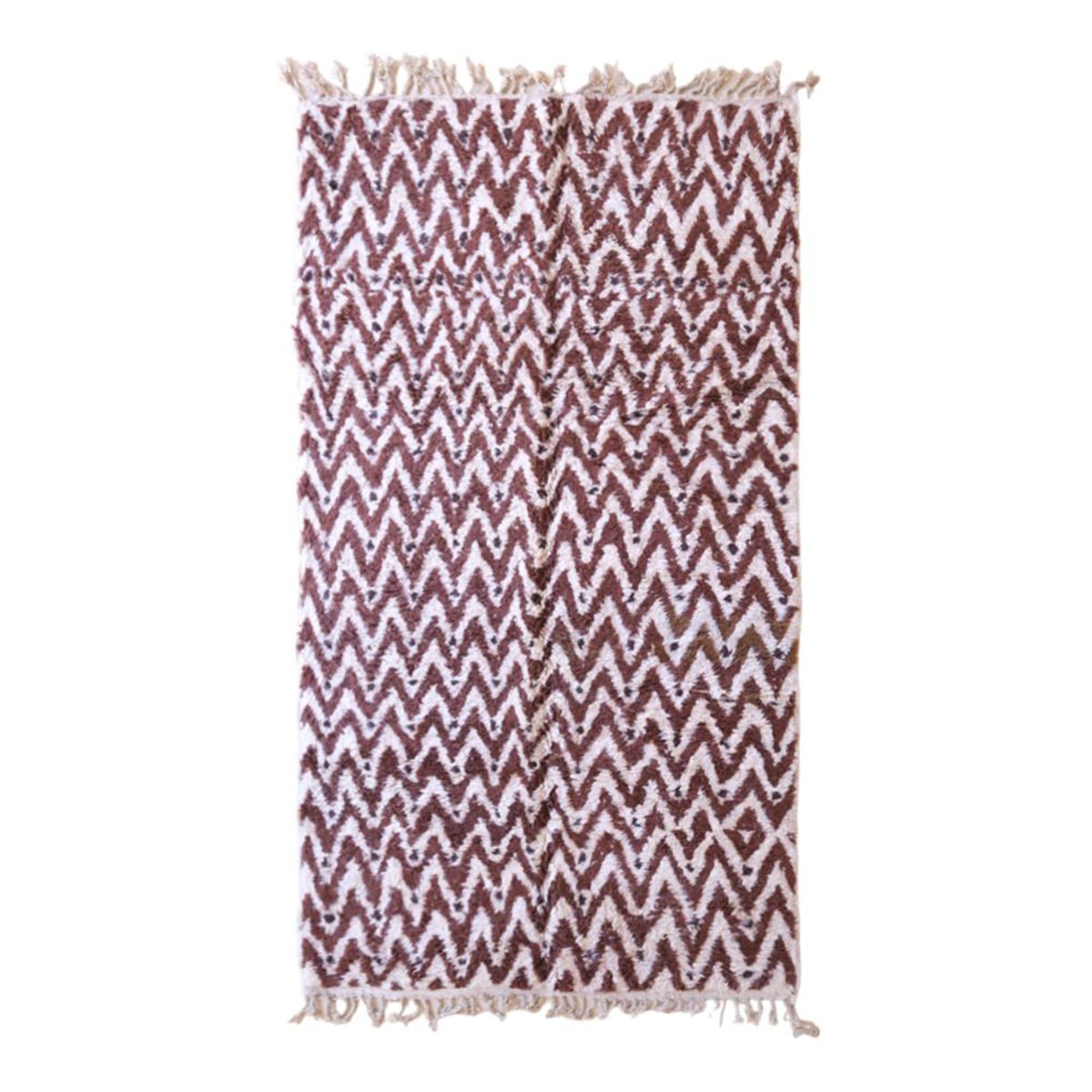 AFK Living vloerkleed Berber - handgemaakt - Wol - 80 cm x 240 cm