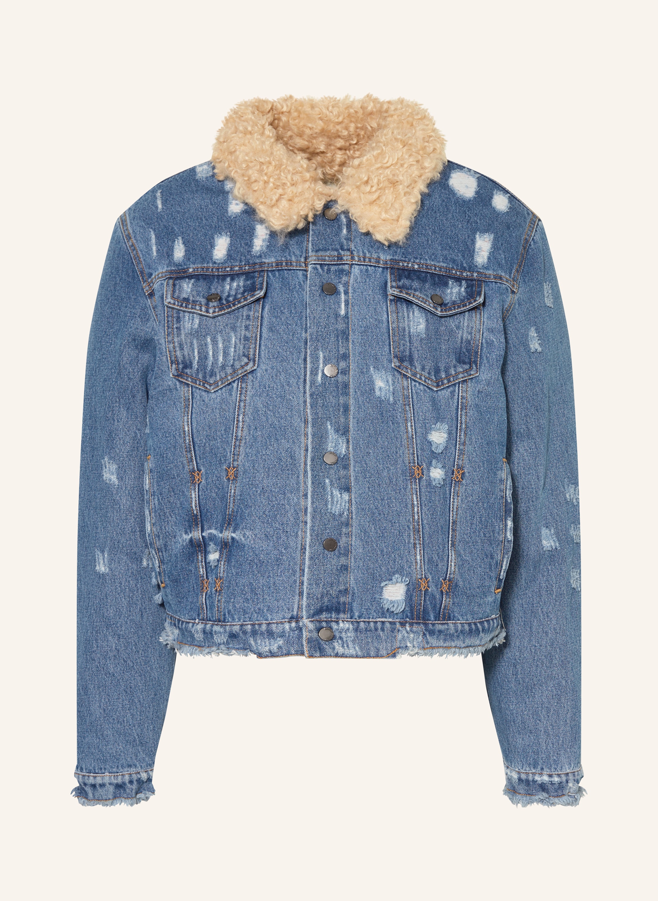 DAILY PAPER Jeansjacke zum Wenden