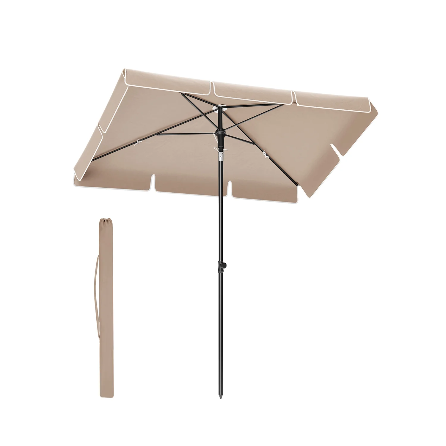 Parasol avec sac de transport