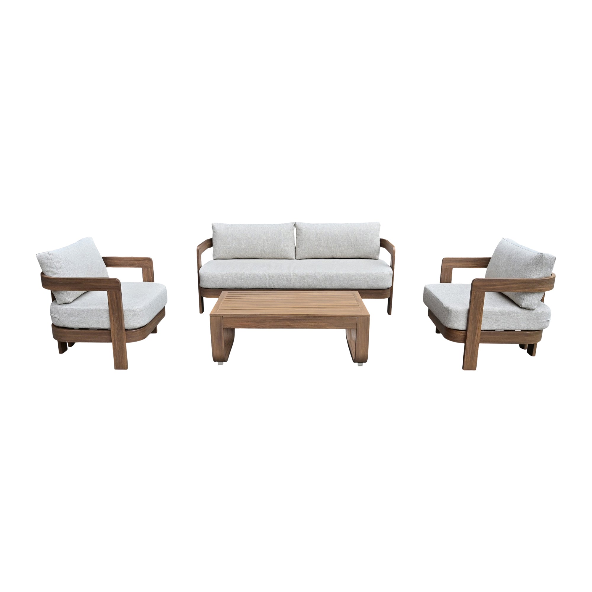 SenS-Line Santiago Loungeset- Aluminium