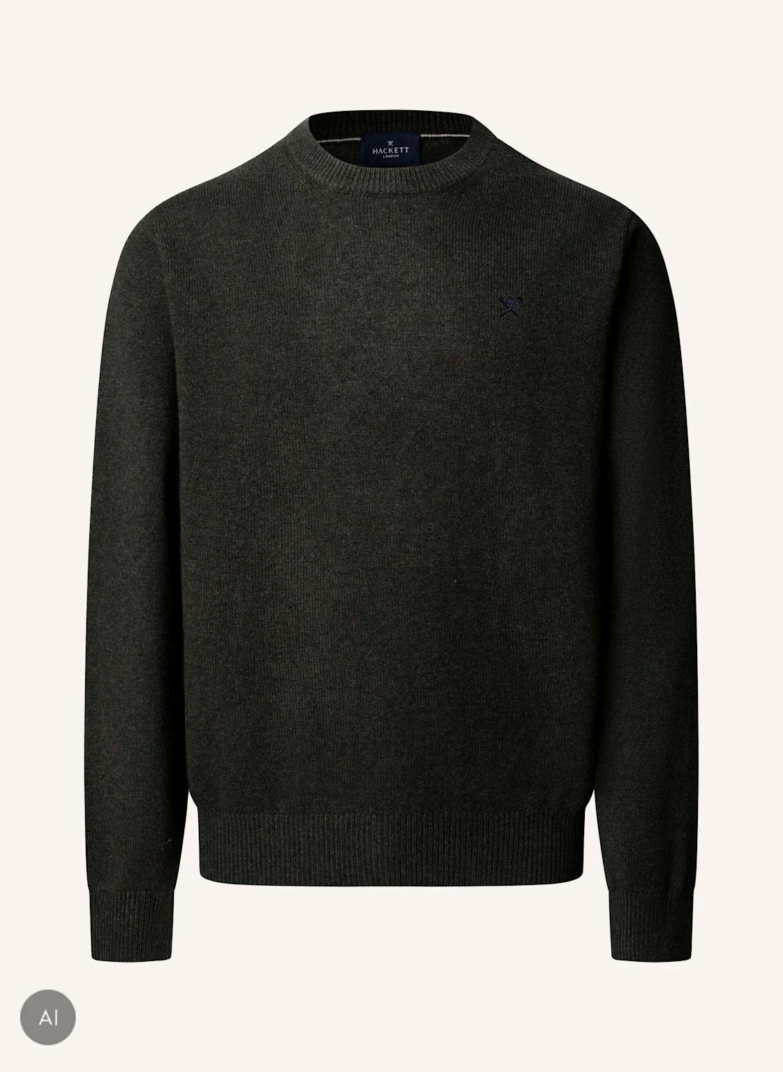 HACKETT LONDON Pullover LAMBSWOOL CREW