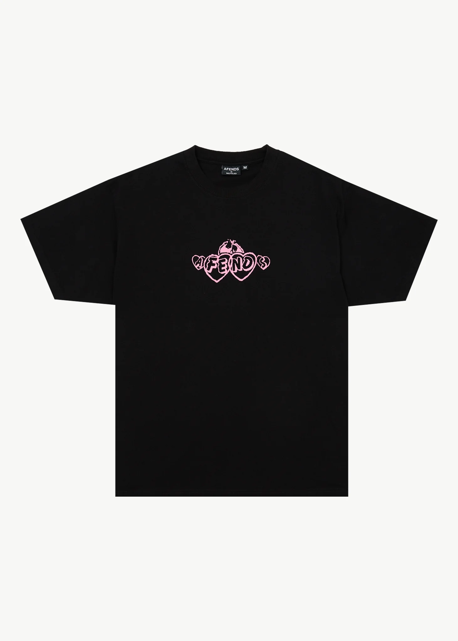 AFENDS Mens Mind Blow - Boxy Tee - Black