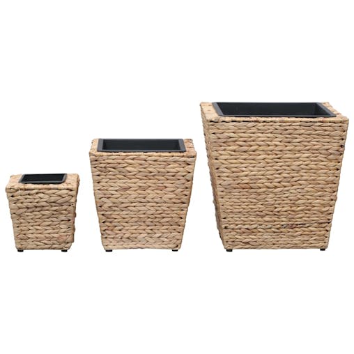 NNEVL Garden Raised Beds 3 pcs Water Hyacinth