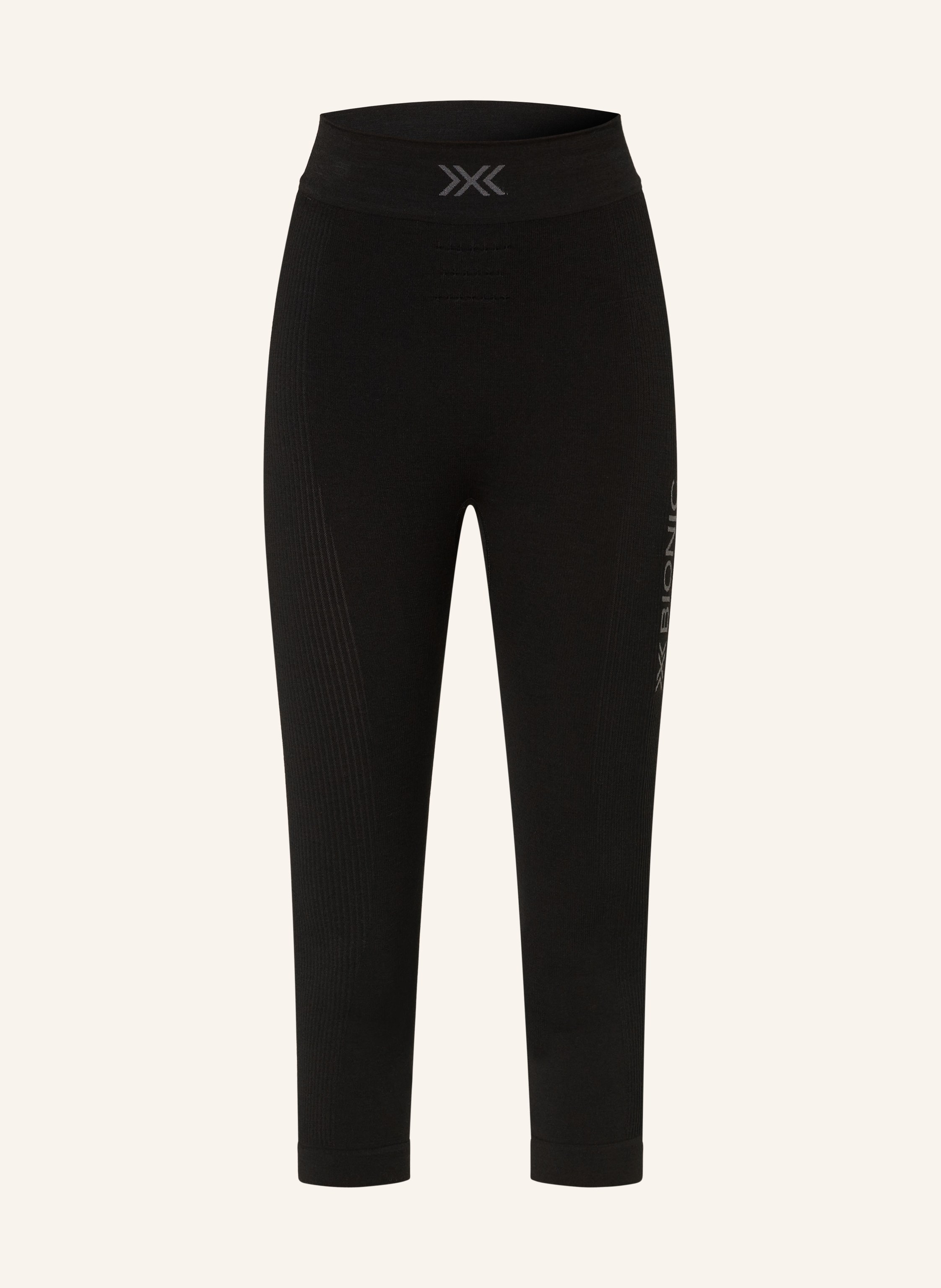 X-BIONIC Funktionswäsche-Hose MIGHTYWOOL mit Merinowolle und verkürzter Beinlänge