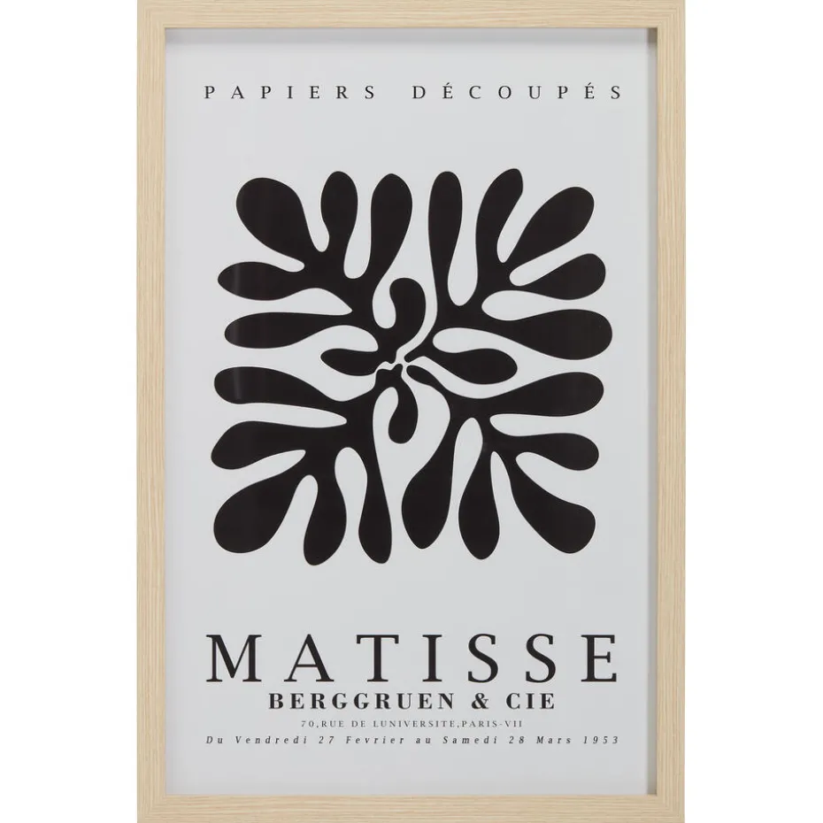 Kwantum Wanddecoratie | Poster Matisse Zwart