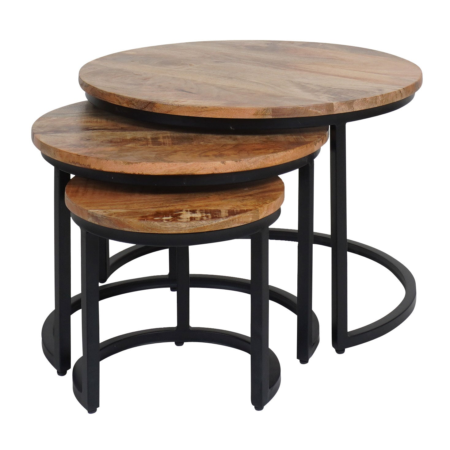 Home67 - Salontafel Set van 3 - Industriële Salontafelset Erjan -