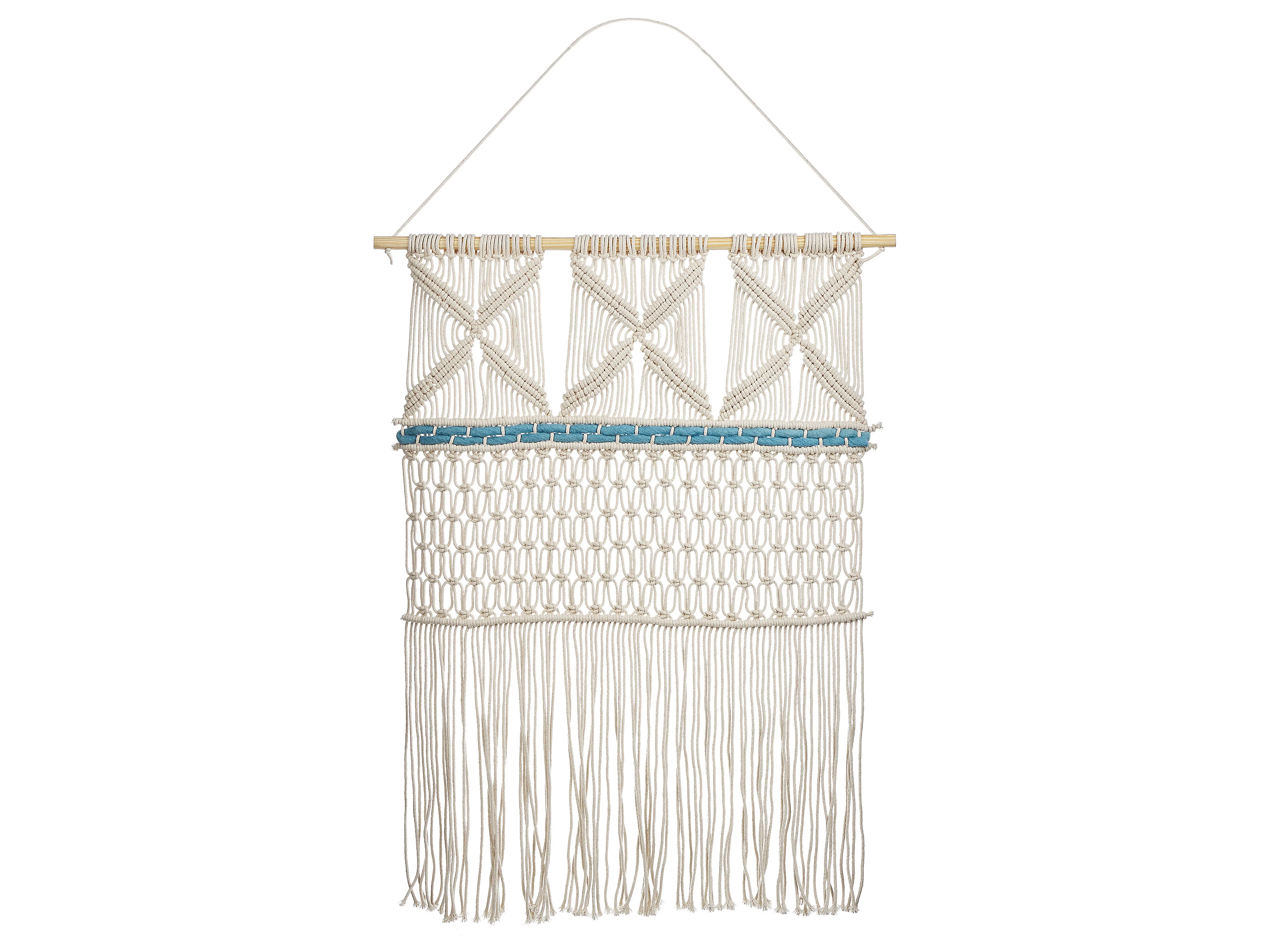 Fabric Wall Hanging KALADY Cotton 141 cm Beige