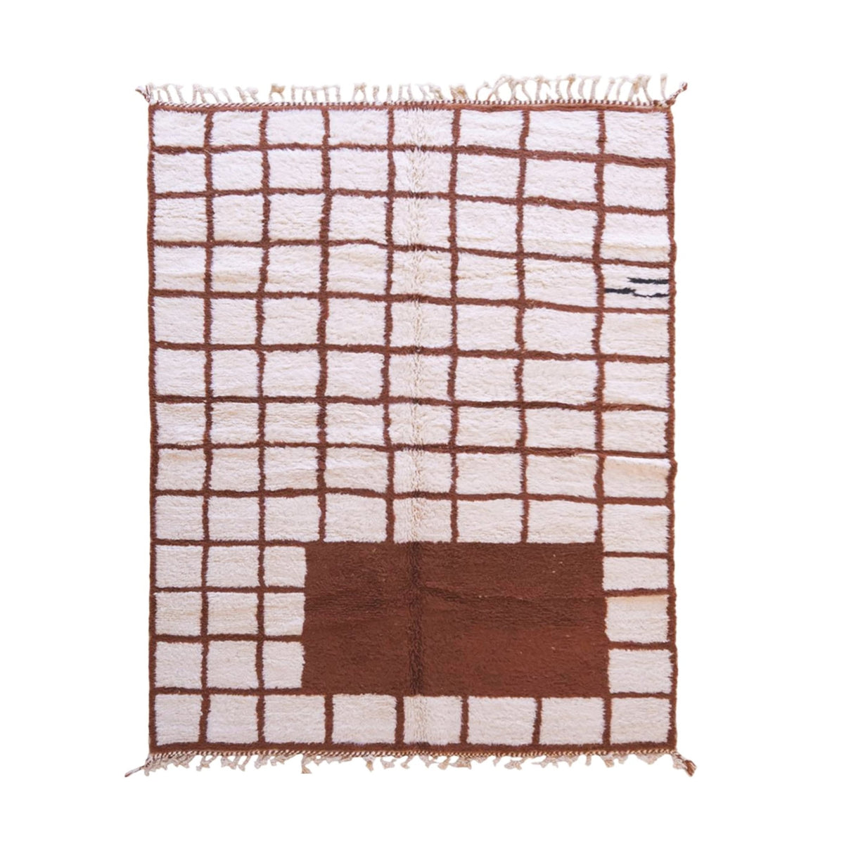 AFK Living vloerkleed Berber - handgemaakt - Wol - 160 cm x 230 cm
