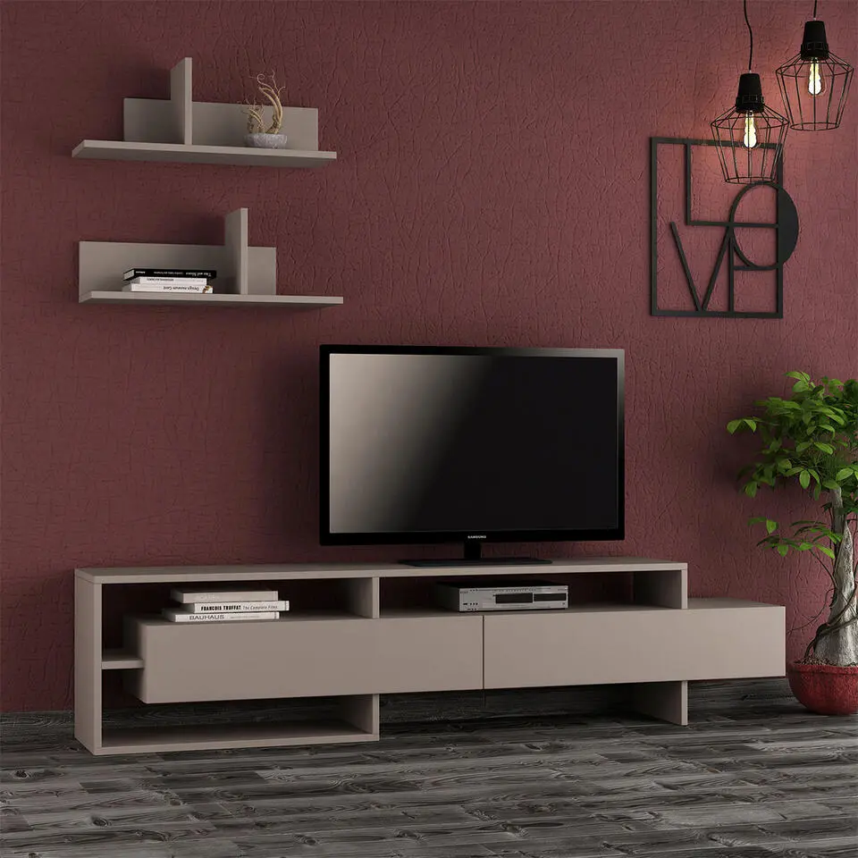 CALICOSY - TV-Meubel GARA - 42x180x32 cm