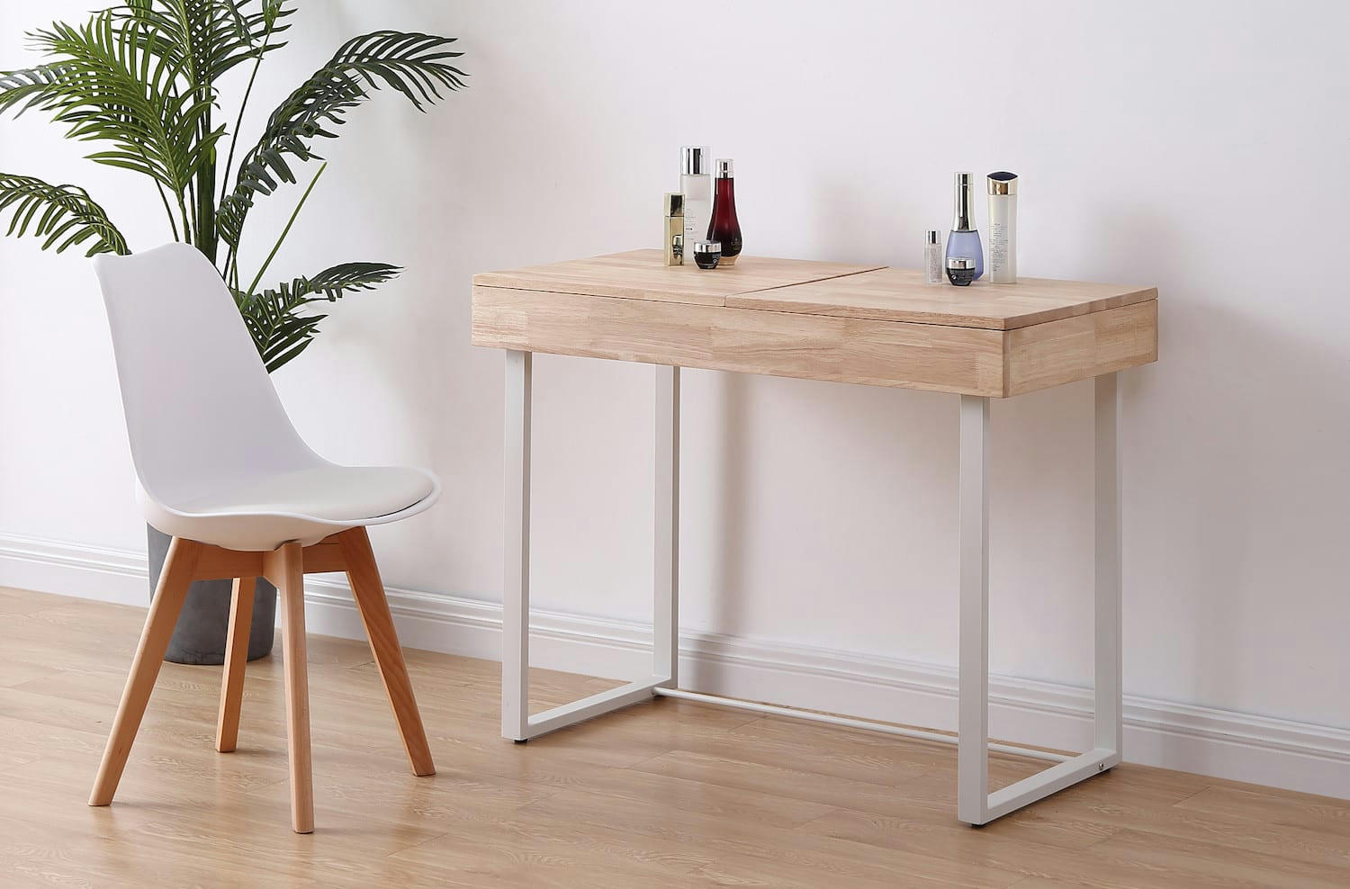 AURORE - Coiffeuse en bois L 100