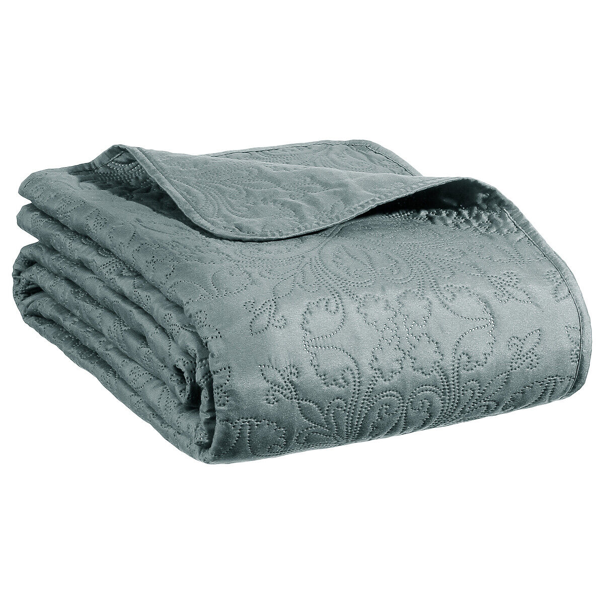 Colcha e 2 capas de almofada ARABESQUE azul 240x260cm