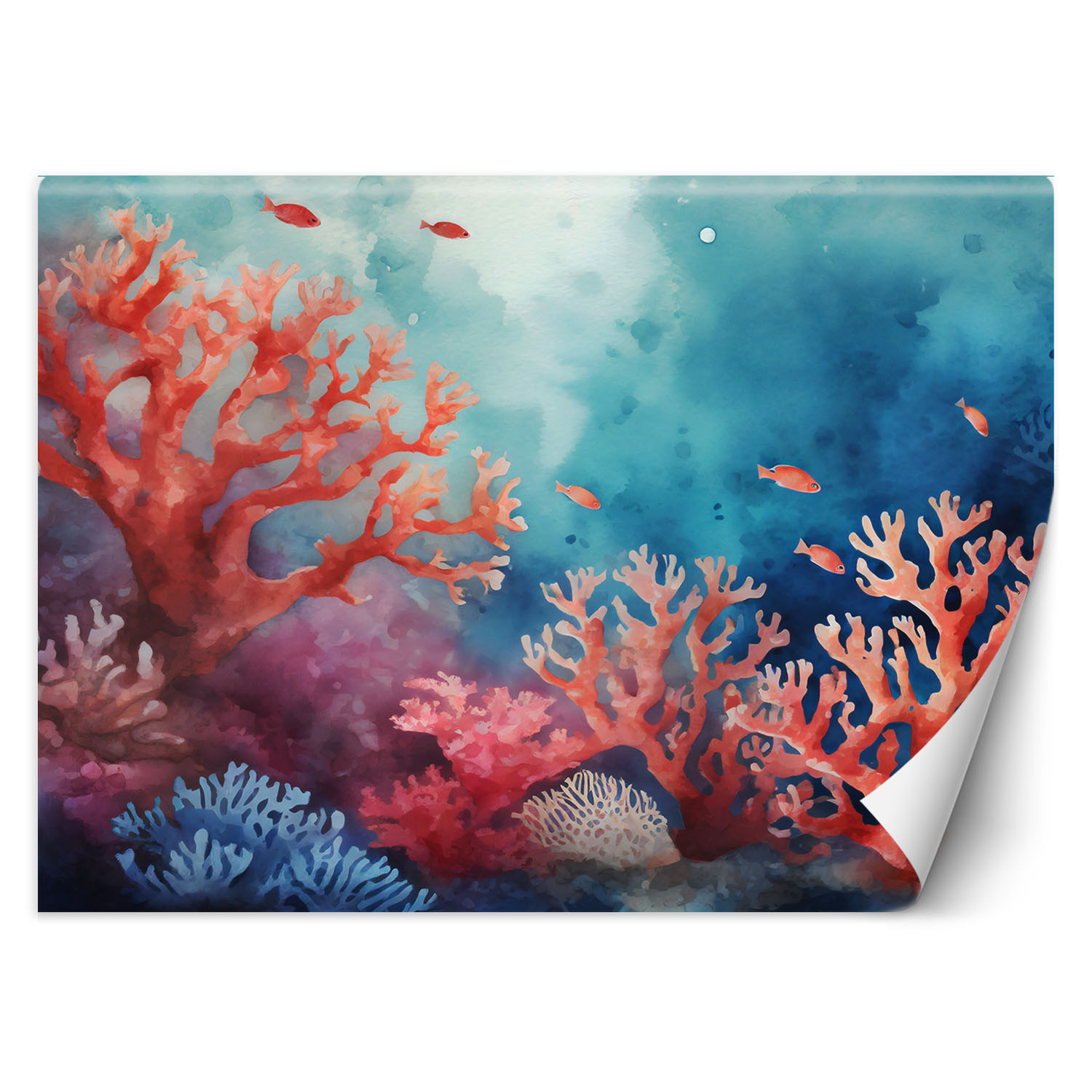 Feeby Fototapeta, na płotnie morze rafa koralowa 150x105