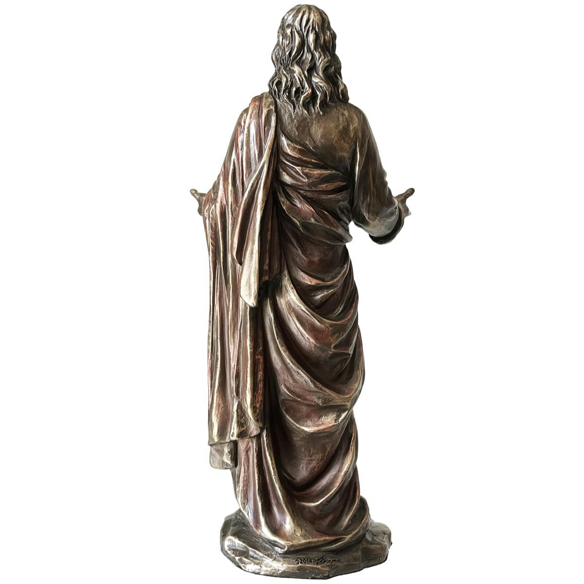 - Statuette Christ Miséricordieux en bronze coulé à froid