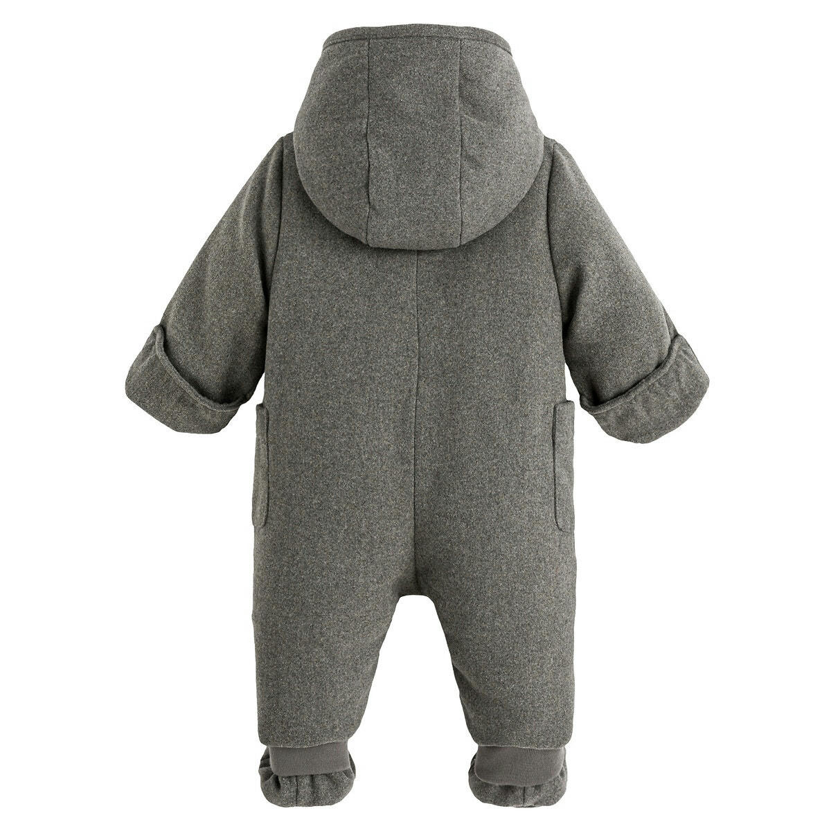 Combipilote à capuche doublée maille peluche