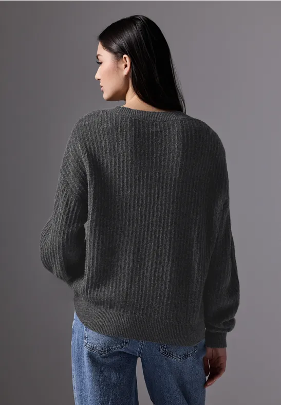 Pullover mit Struktur