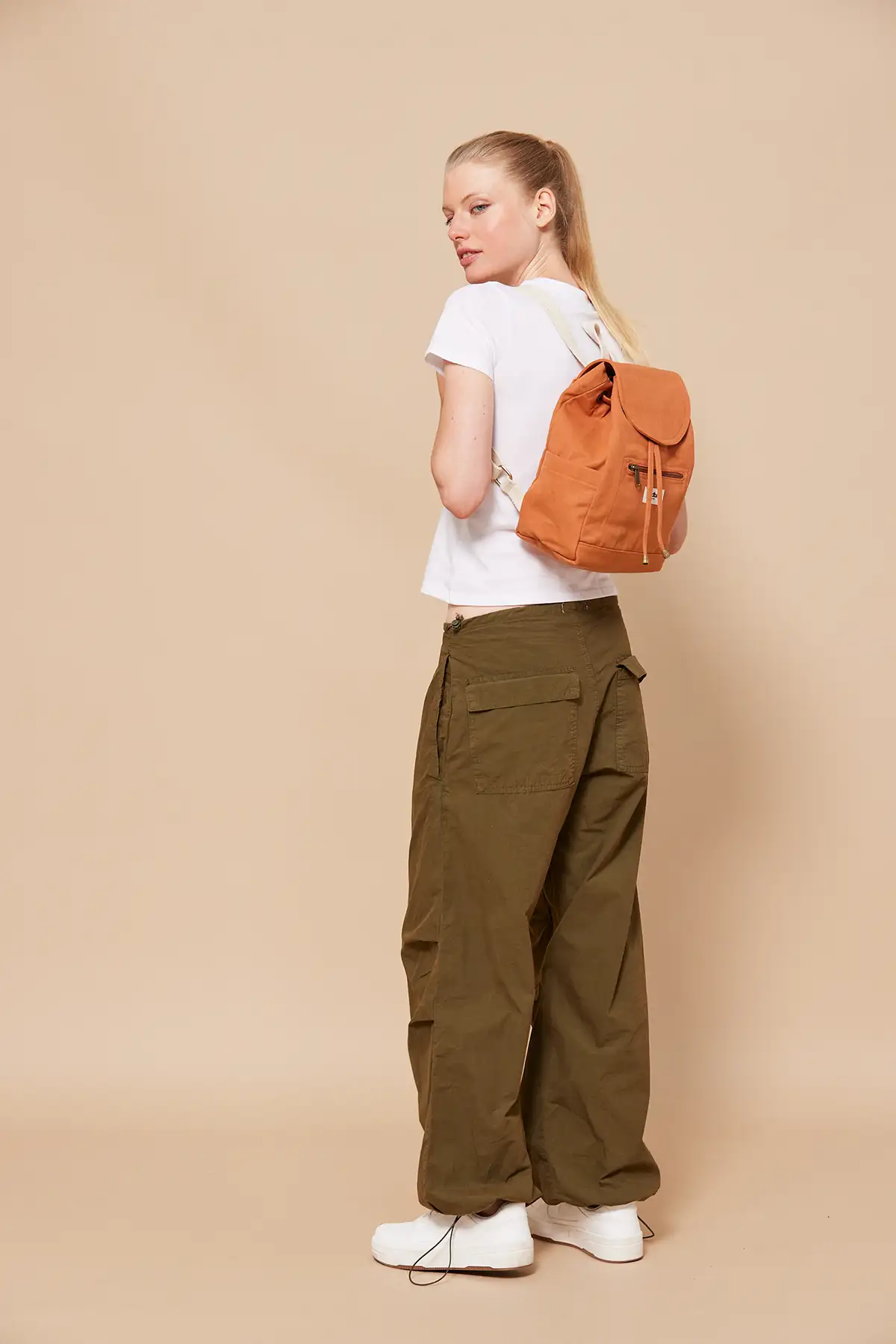 Mini sac à dos Eliot Sienne
