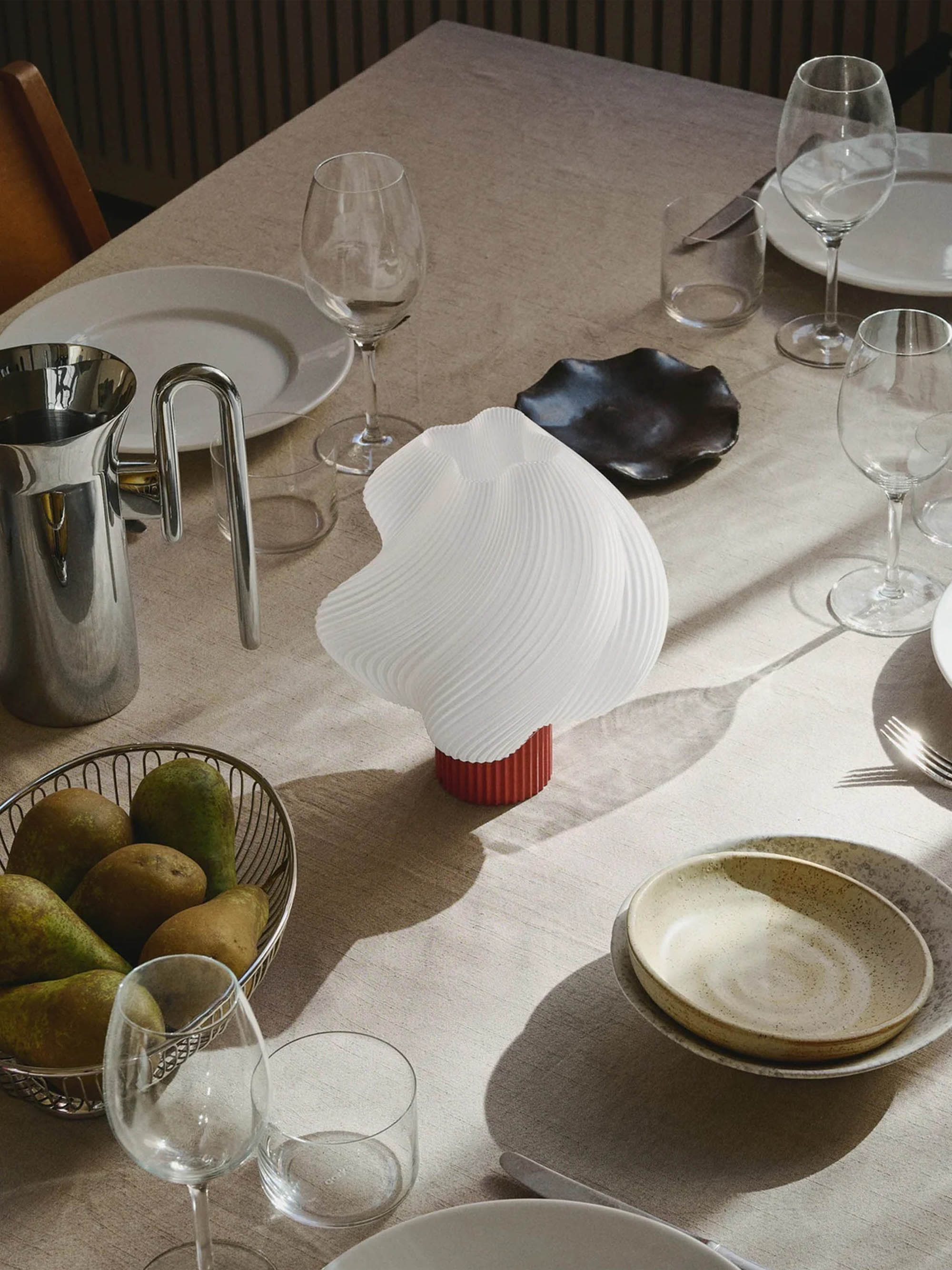 Mobile Tischlampe Soft Serve, dimmbar