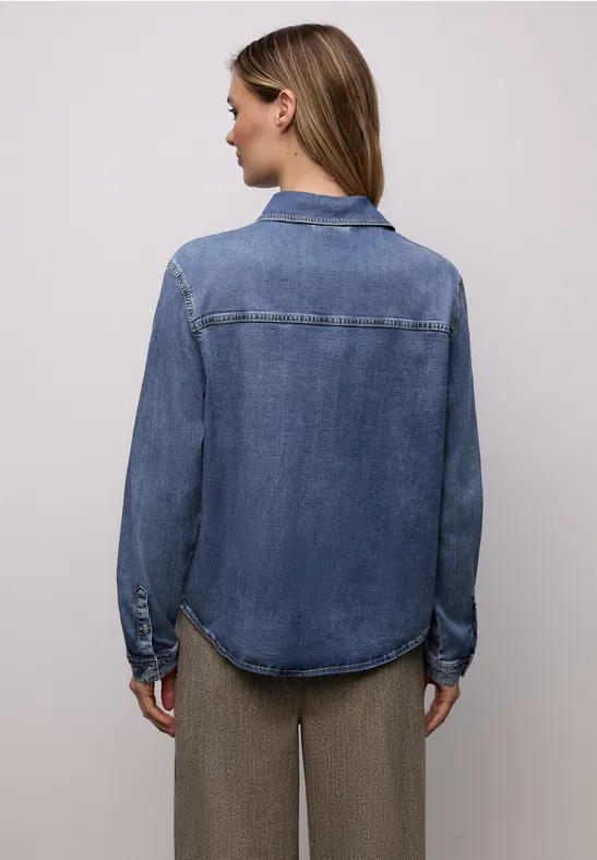 Denim Hemdbluse