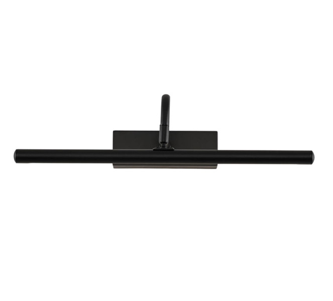 Kinkiet LED czarny 43 cm Lampa nad lustro lub obraz obrotowe ramię